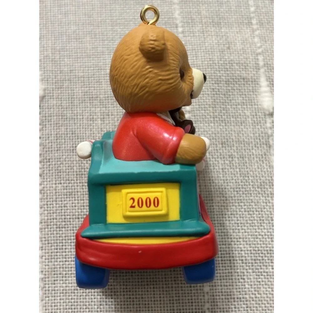 Vintage Y2K 2000 Hallmark Keepsake Christmas Ornament Baby's Second Age Bear NIB